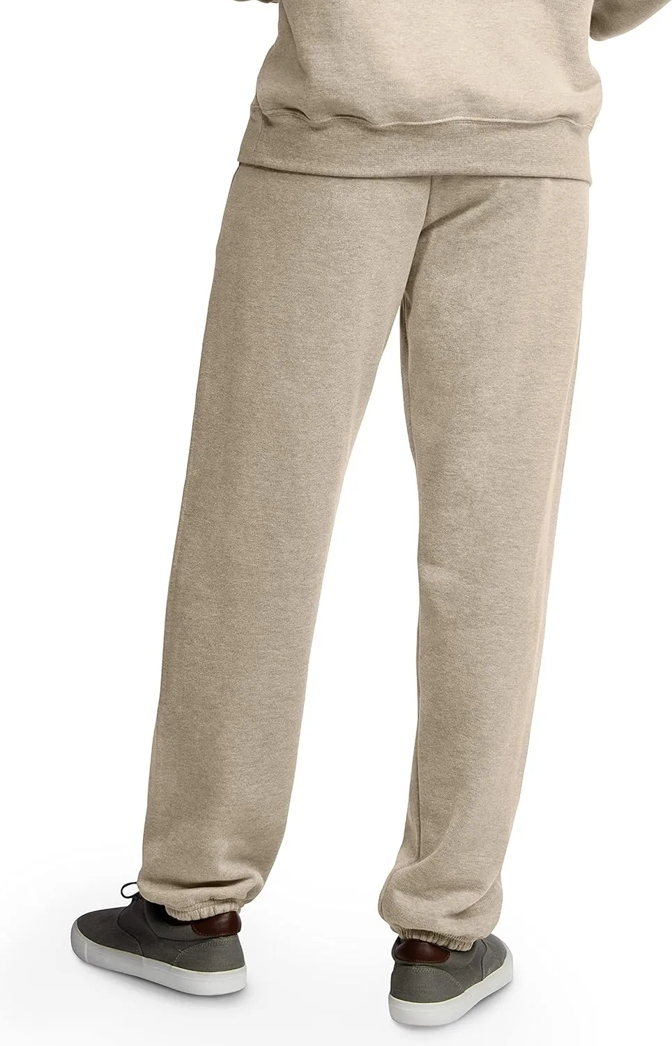 Fruit of the Loom Eversoft Fleece Elastic Bottom Sweatpants with Pockets, Relaxed Fit, Moisture Wicking, Breathable