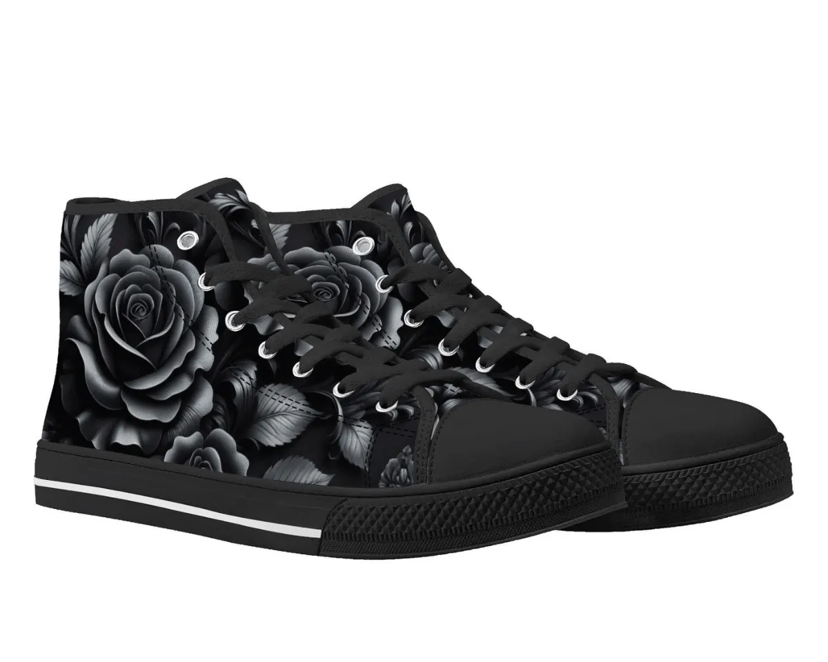 Gothic Roses High Tops