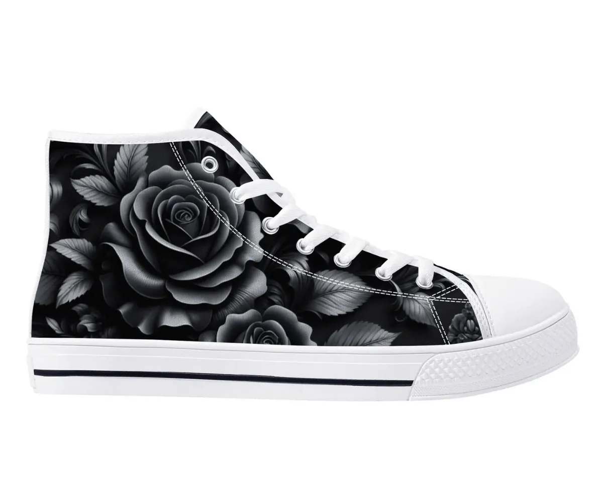 Gothic Roses High Tops