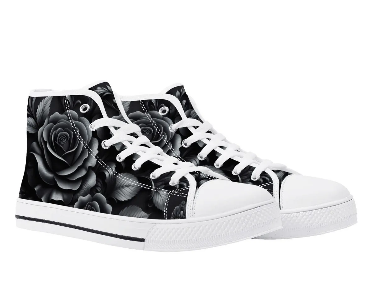 Gothic Roses High Tops