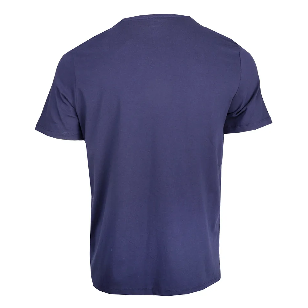 Graphic Triple Logo Crew Neck Short Sleeve T-Shirt