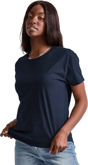 Hanes Women's Tri-Blend Relaxed Fit T-Shirt, Oversized Lightweight Tee, Available in Plus Size