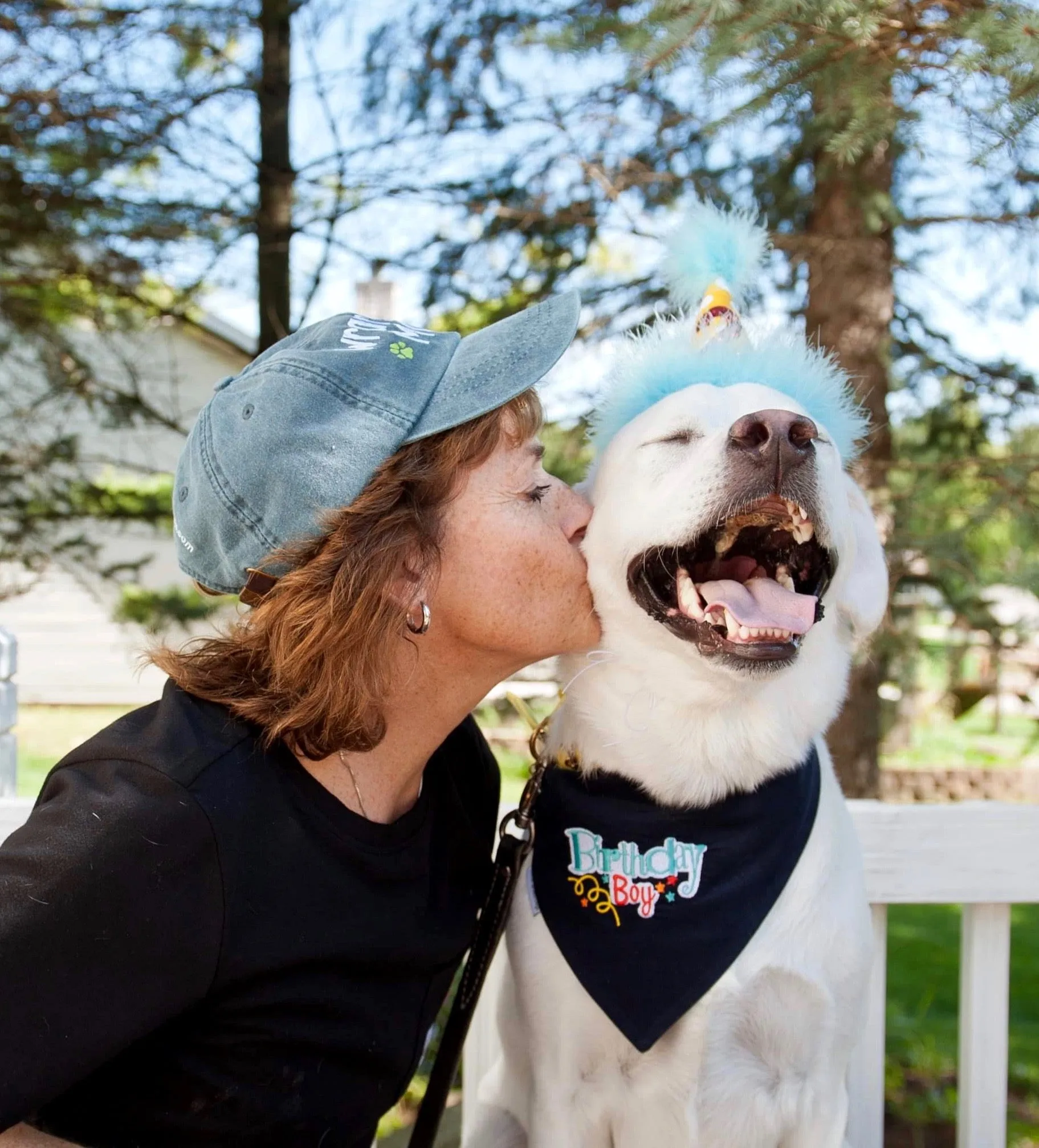 Happy Birthday Boy & Girl Embroidered Bandanas