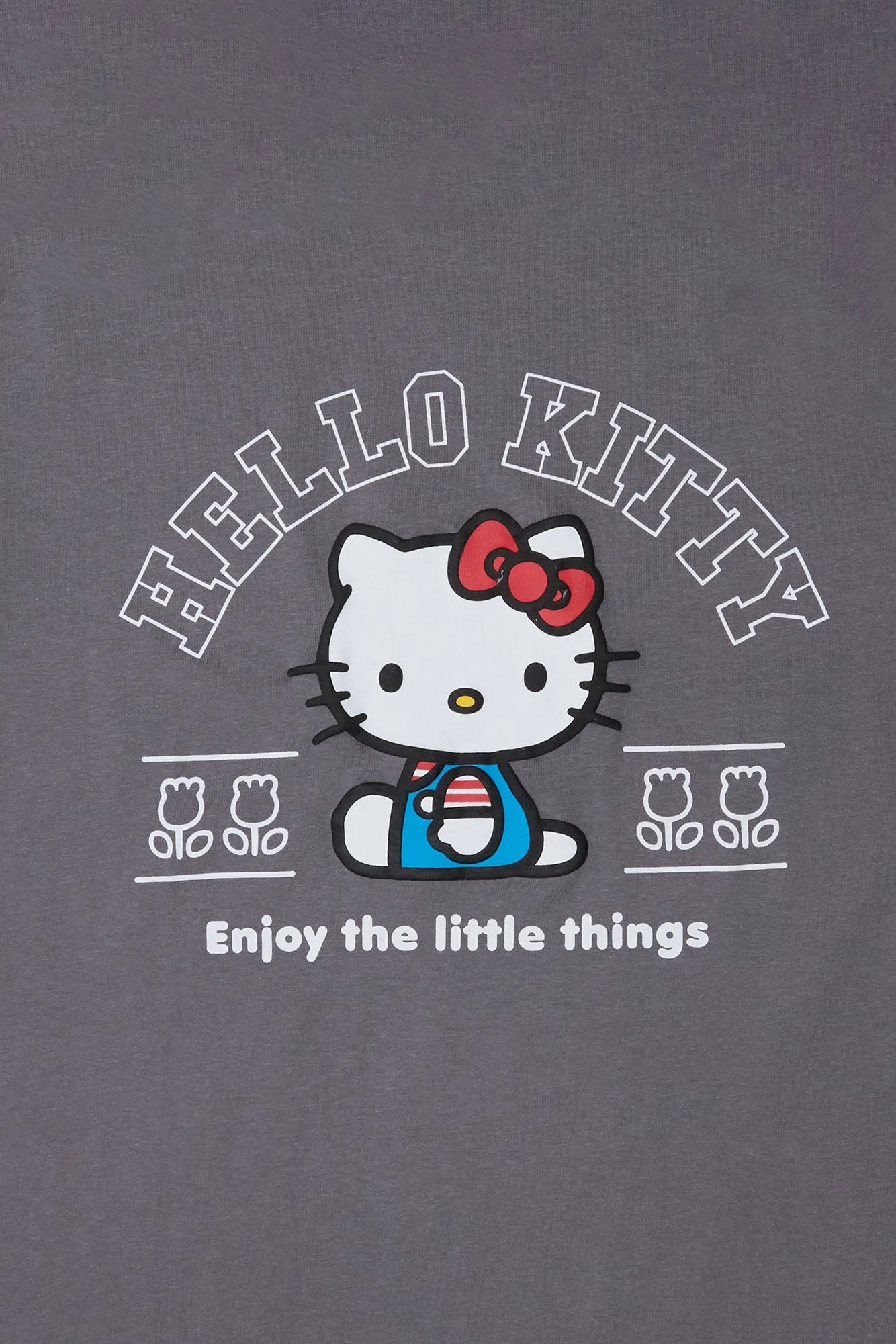 Hello Kitty Enjoy The Little Things Graphic Boyfriend Tee