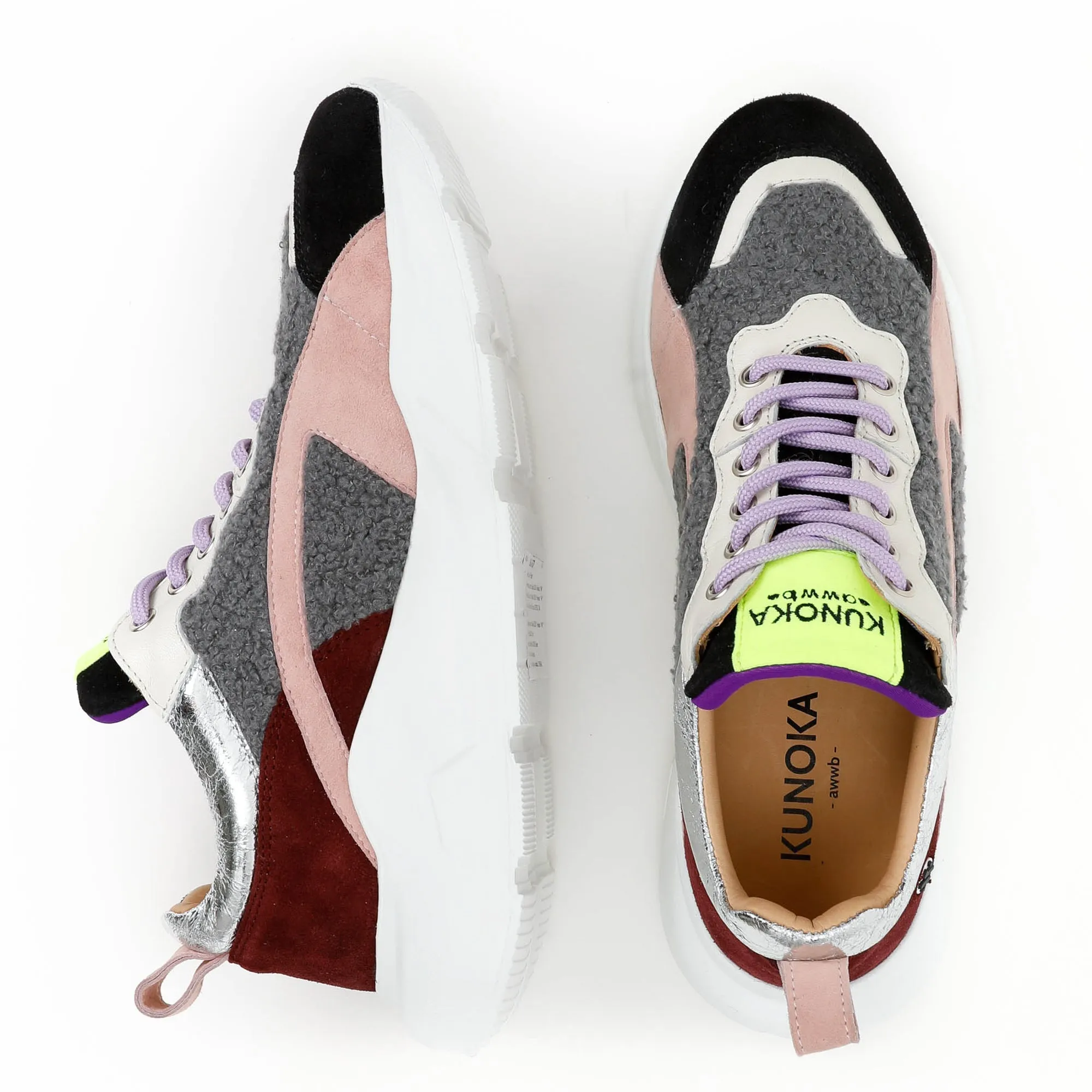 IZZI platform sneaker - Grosbeak