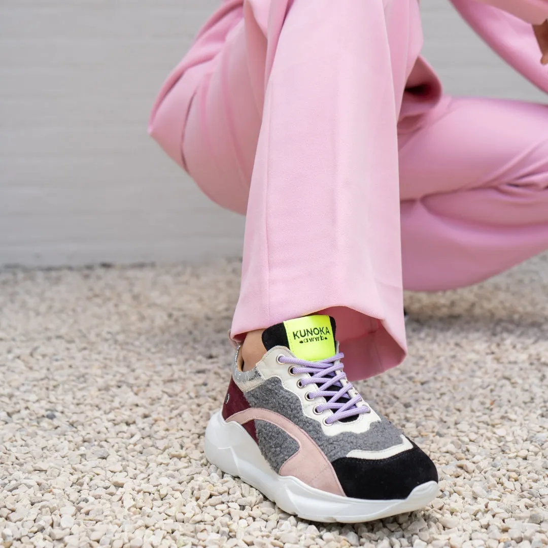 IZZI platform sneaker - Grosbeak
