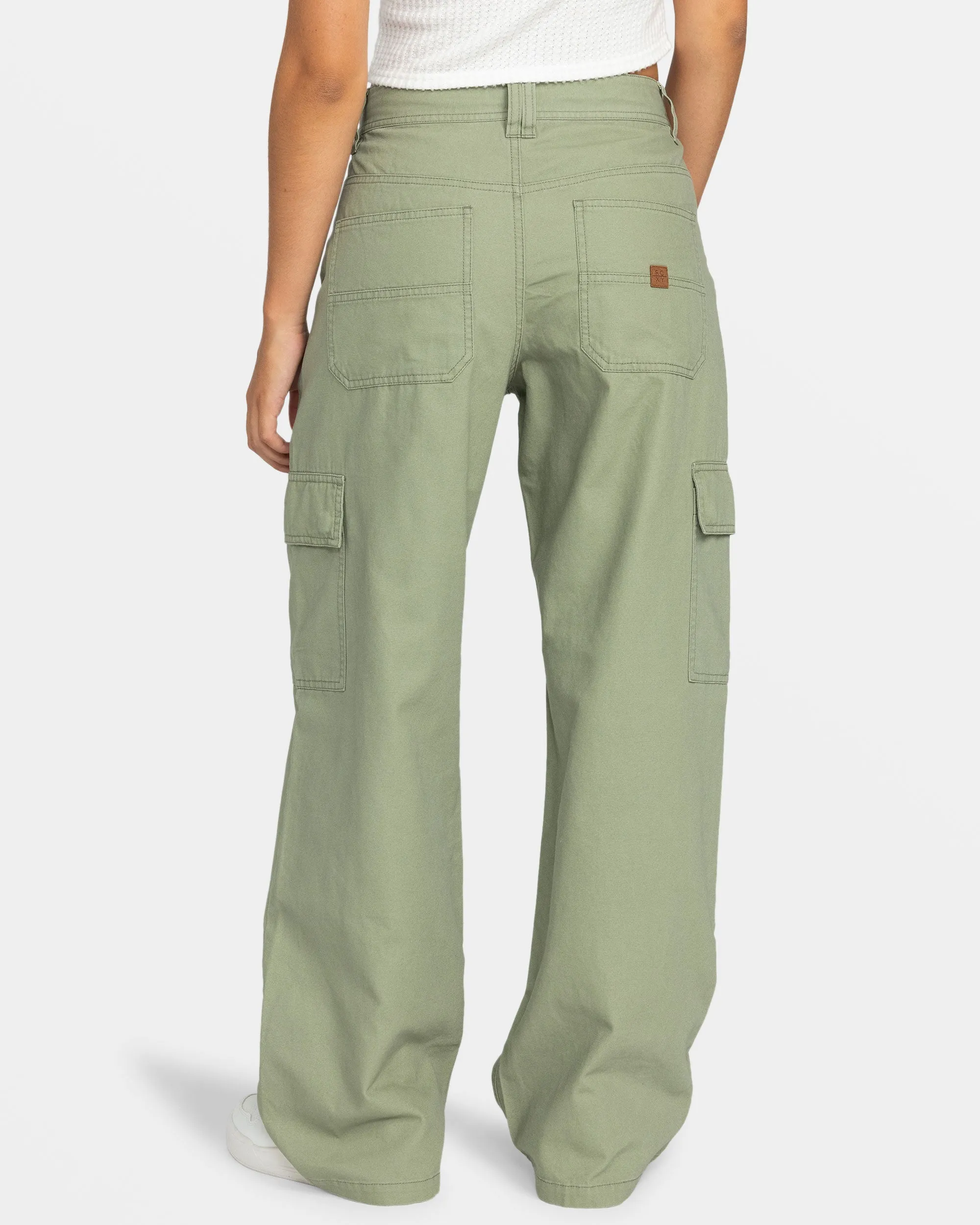 Left Again Cargo Pants - Oil Green