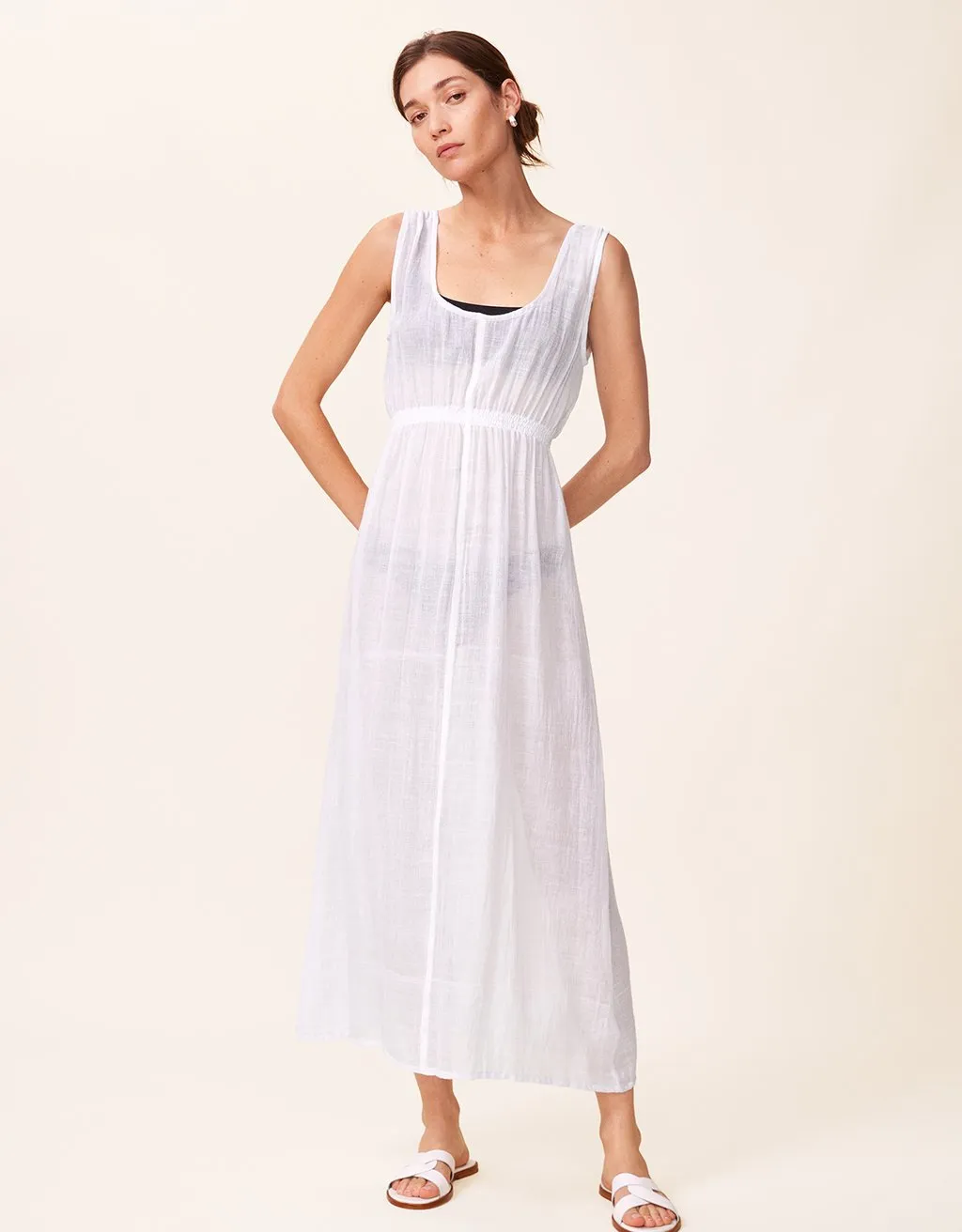 lemlem melat scoop neck dress