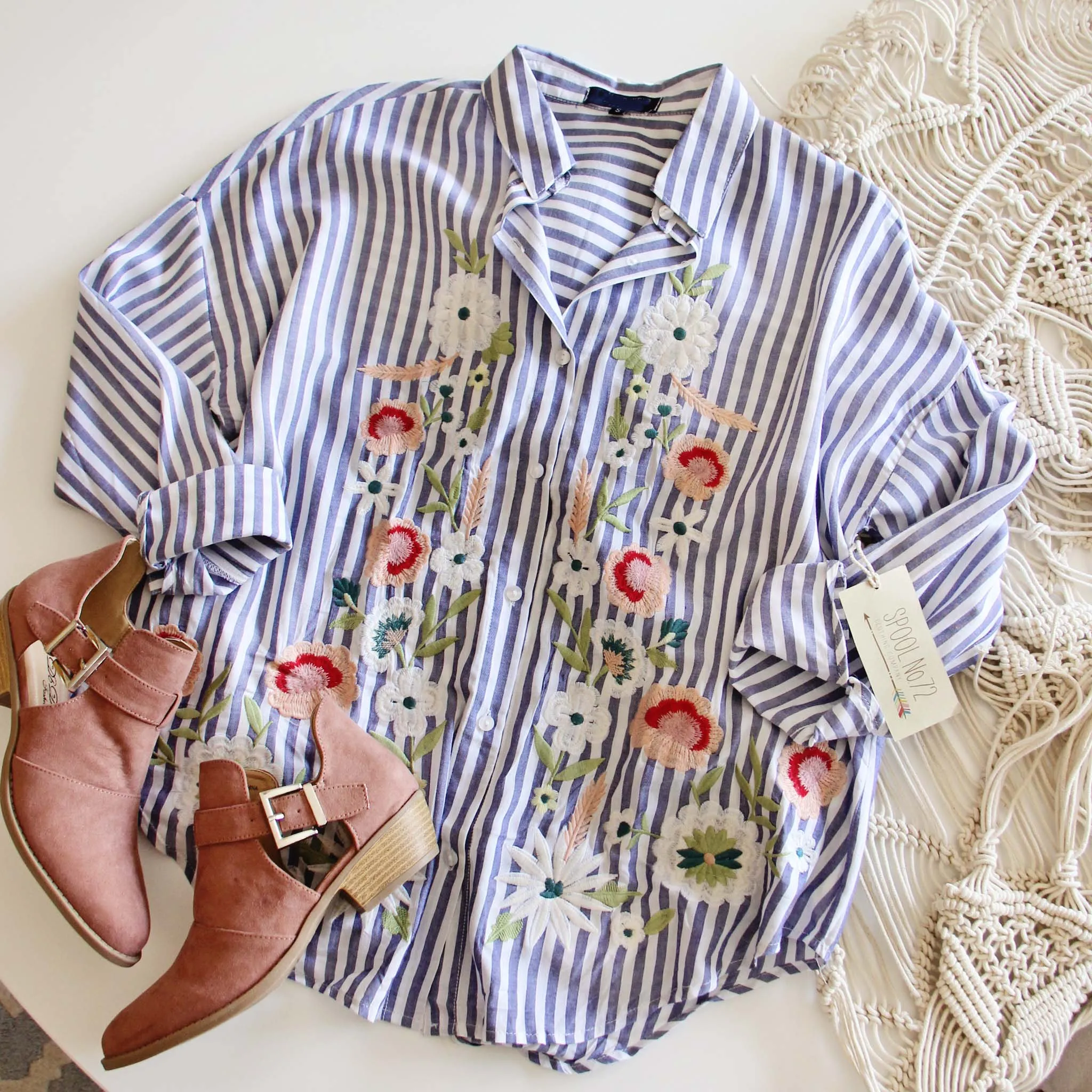 Lila Boyfriend Shirt (wholesale)