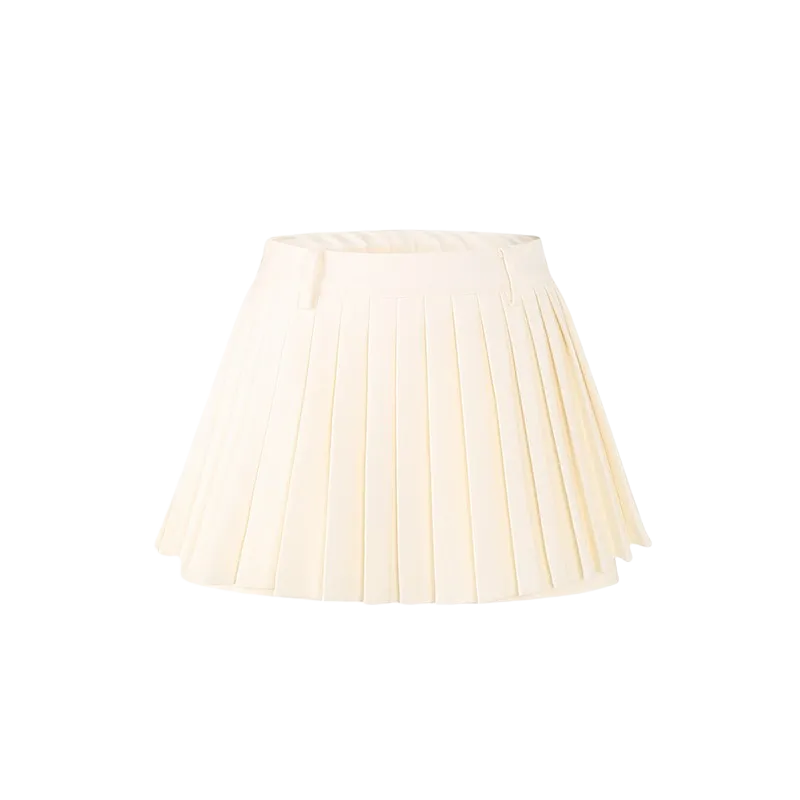 LLDC Missy Missy Embellished Cardigan & Pleated Skirt Set [2COLOR]