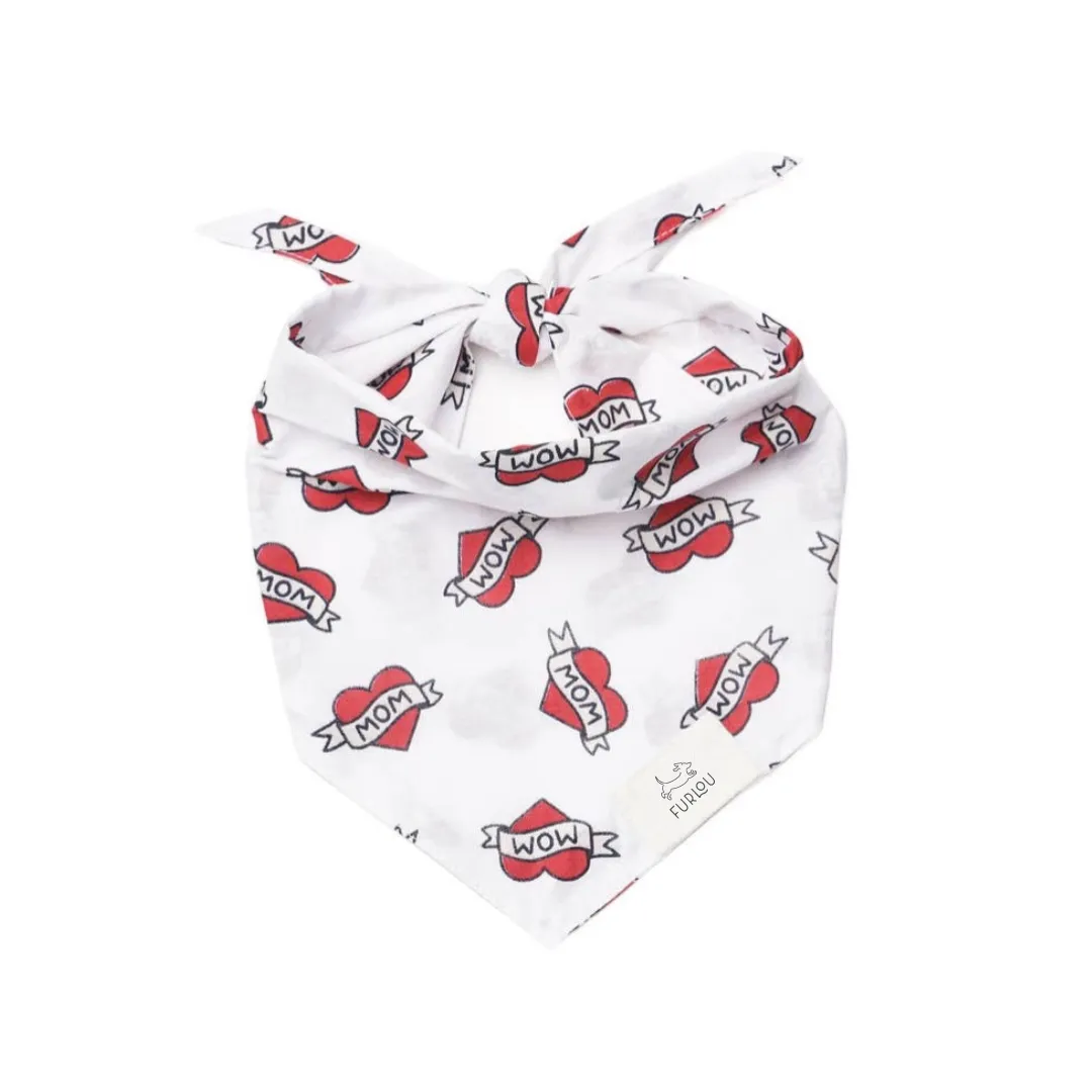 ❤️love❤️ mom dog bandana