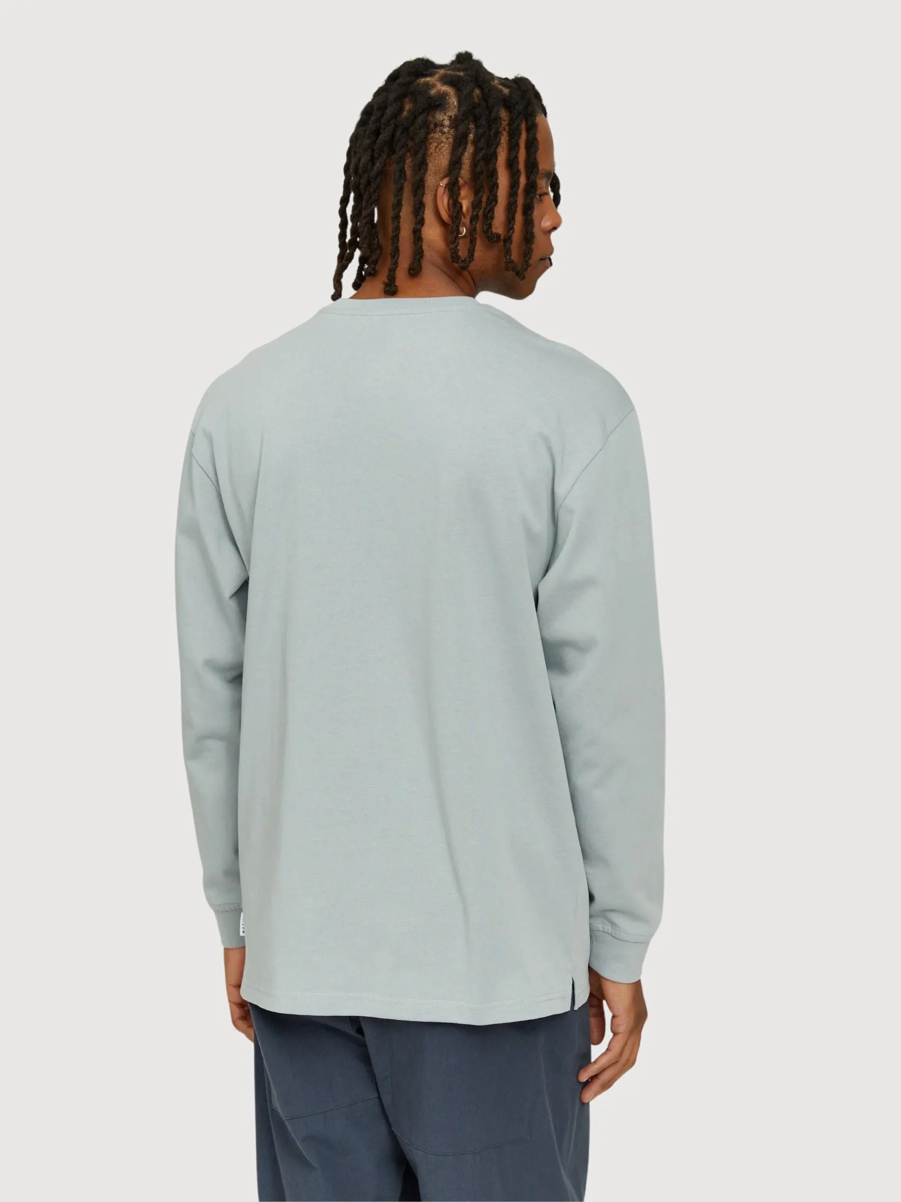Marek Men Longsleeve Ice Blue | Mazine