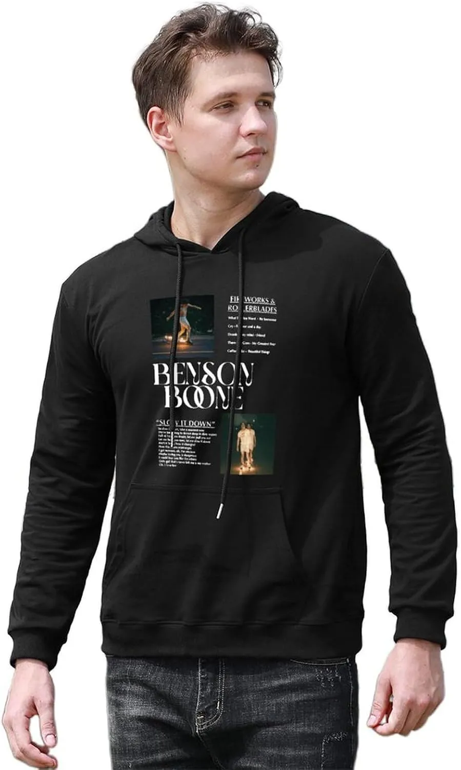 Mens Woman Hoodies Oversized Sweatshirts Casual Cotton Hooded Casual Long Sleeve Top Graphic Clothing