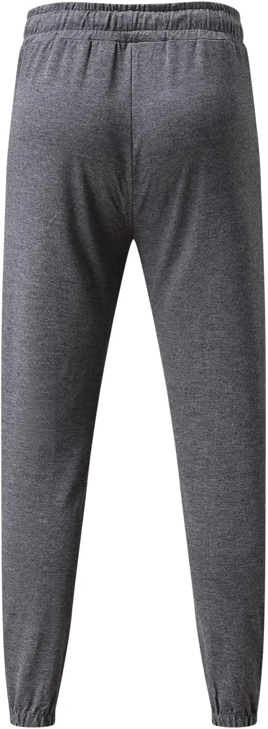 Mens Workout Cargo Sweatpants Printed Overalls Casual Pocket Sport Work Casual Trouser Pants Mens Casual Work Pants
