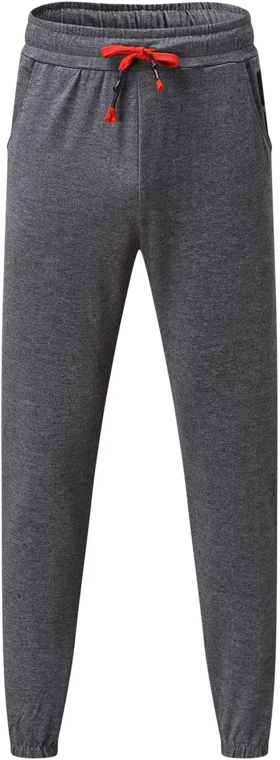 Mens Workout Cargo Sweatpants Printed Overalls Casual Pocket Sport Work Casual Trouser Pants Mens Casual Work Pants
