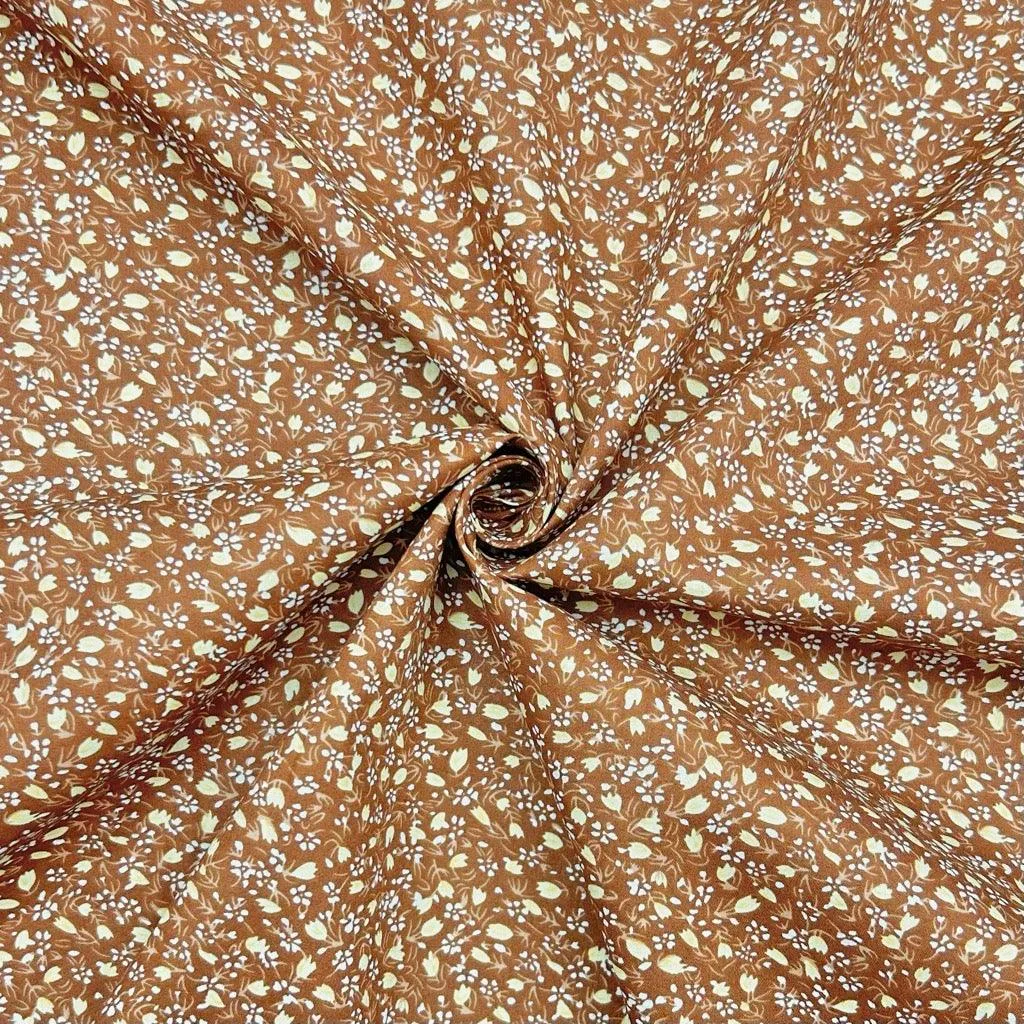 Mini Tulips Cotton Poplin Fabric