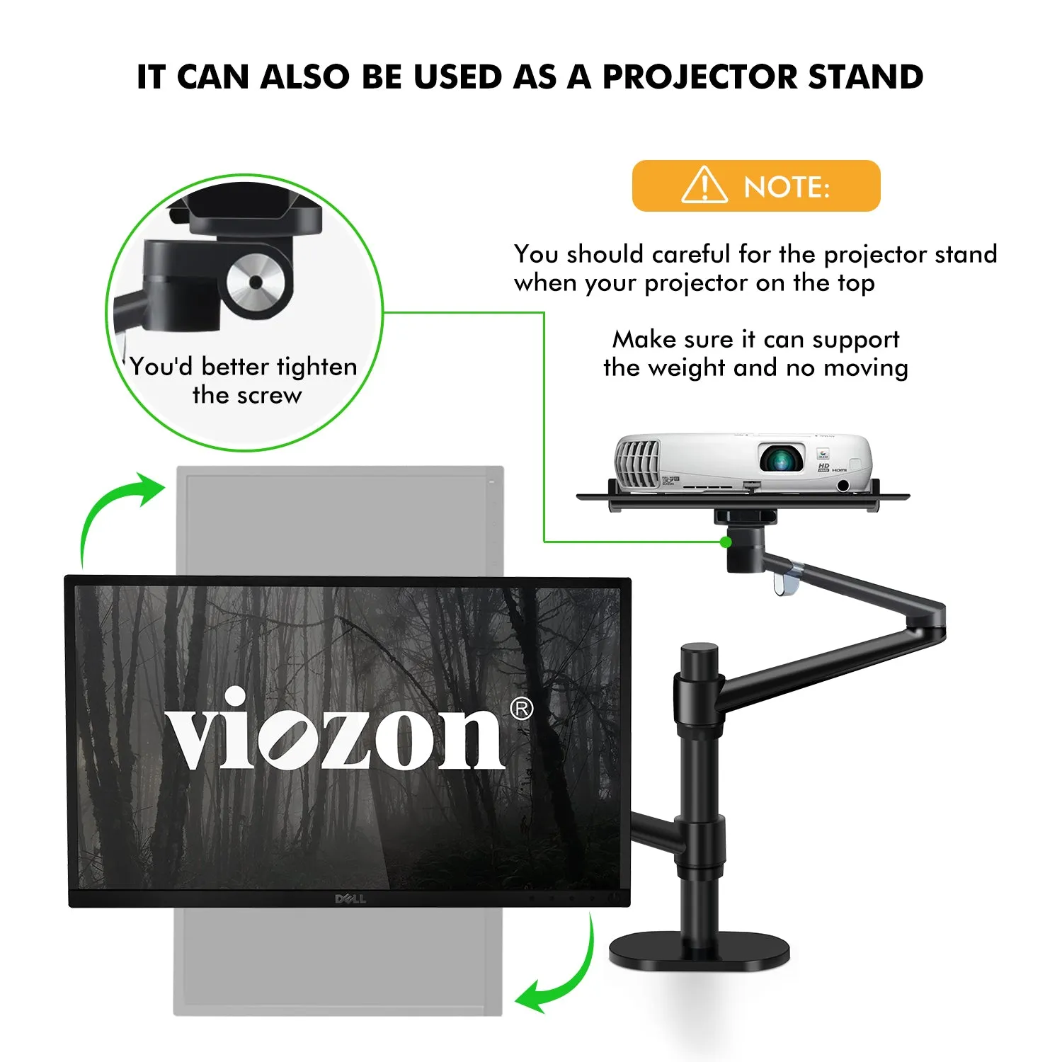Monitor&Laptop/Tablet Desk Stand(OL-3T)