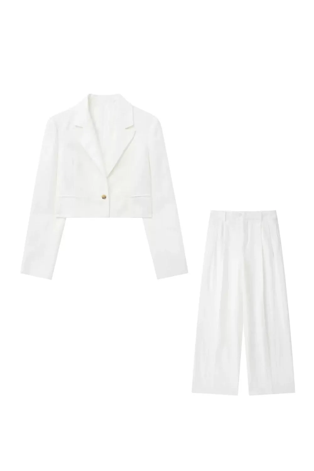 ‘Natalie’ Casual Blazer Jacket & Long Pants (Sold Separately)