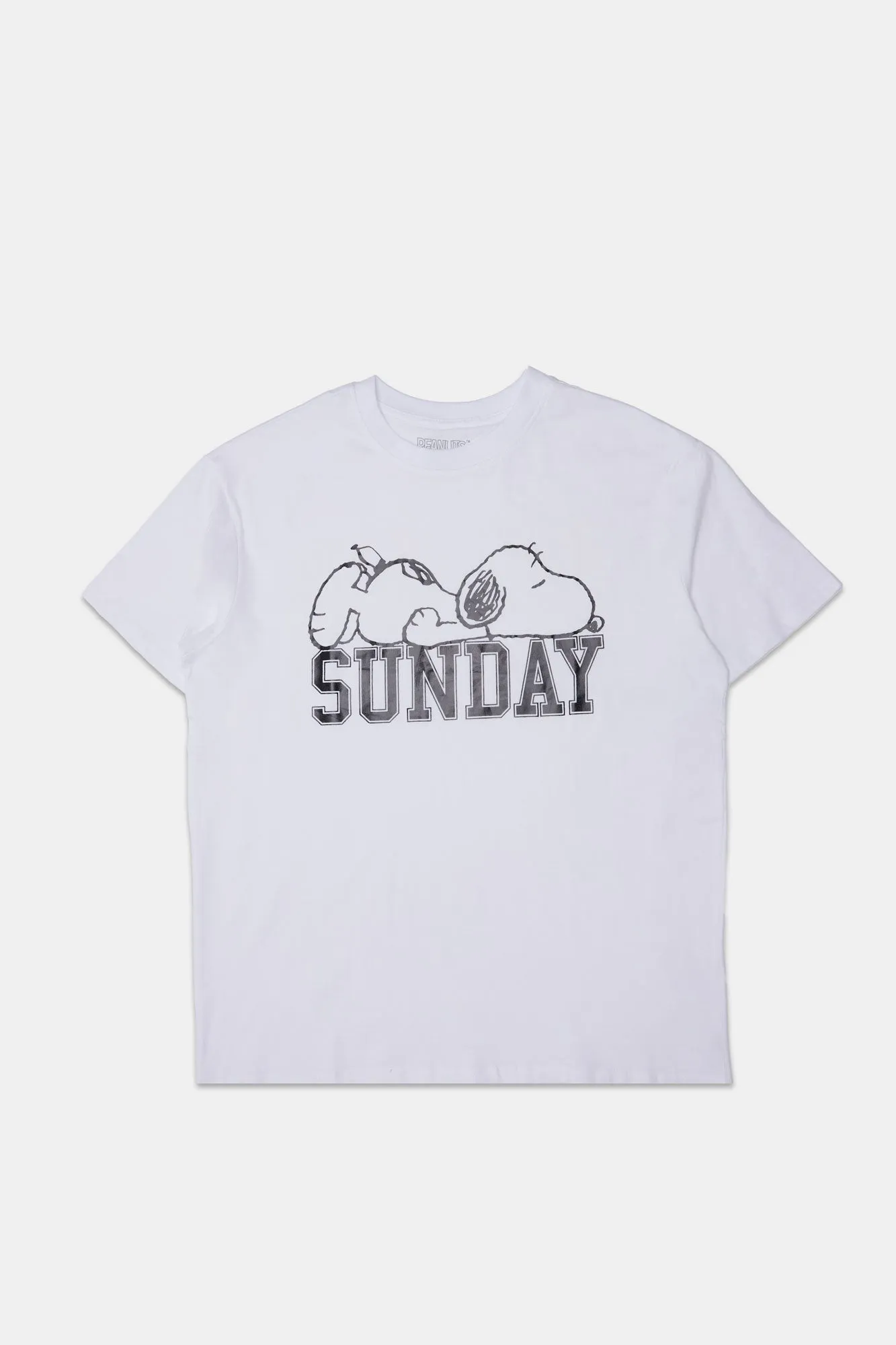 Peanuts Snoopy Sunday Graphic Boyfriend Tee