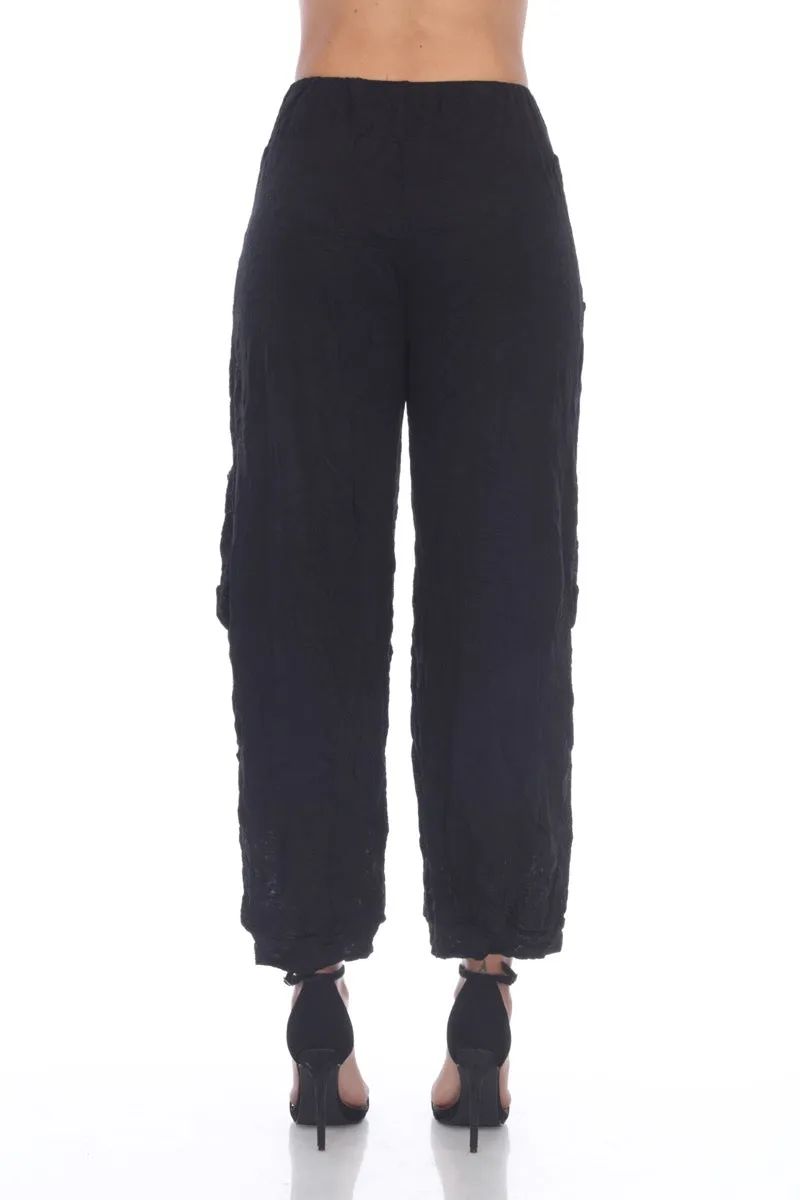 Pocket Pant with Buttons