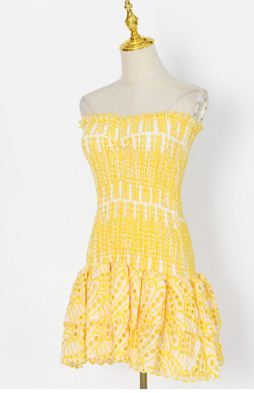 Resort Cruz Mini Yellow Eyelet