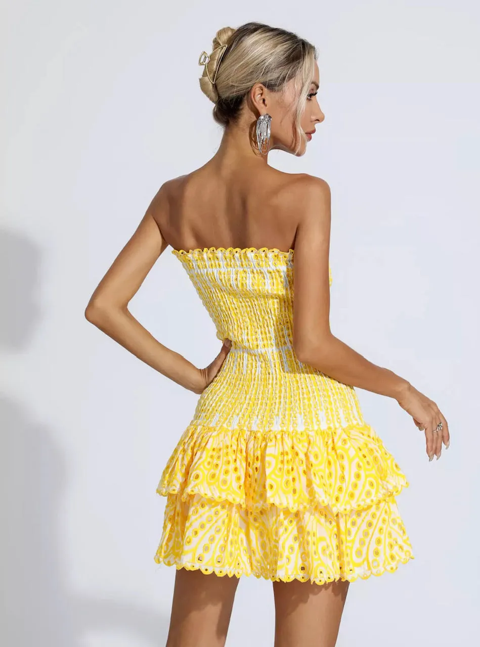 Resort Cruz Mini Yellow Eyelet