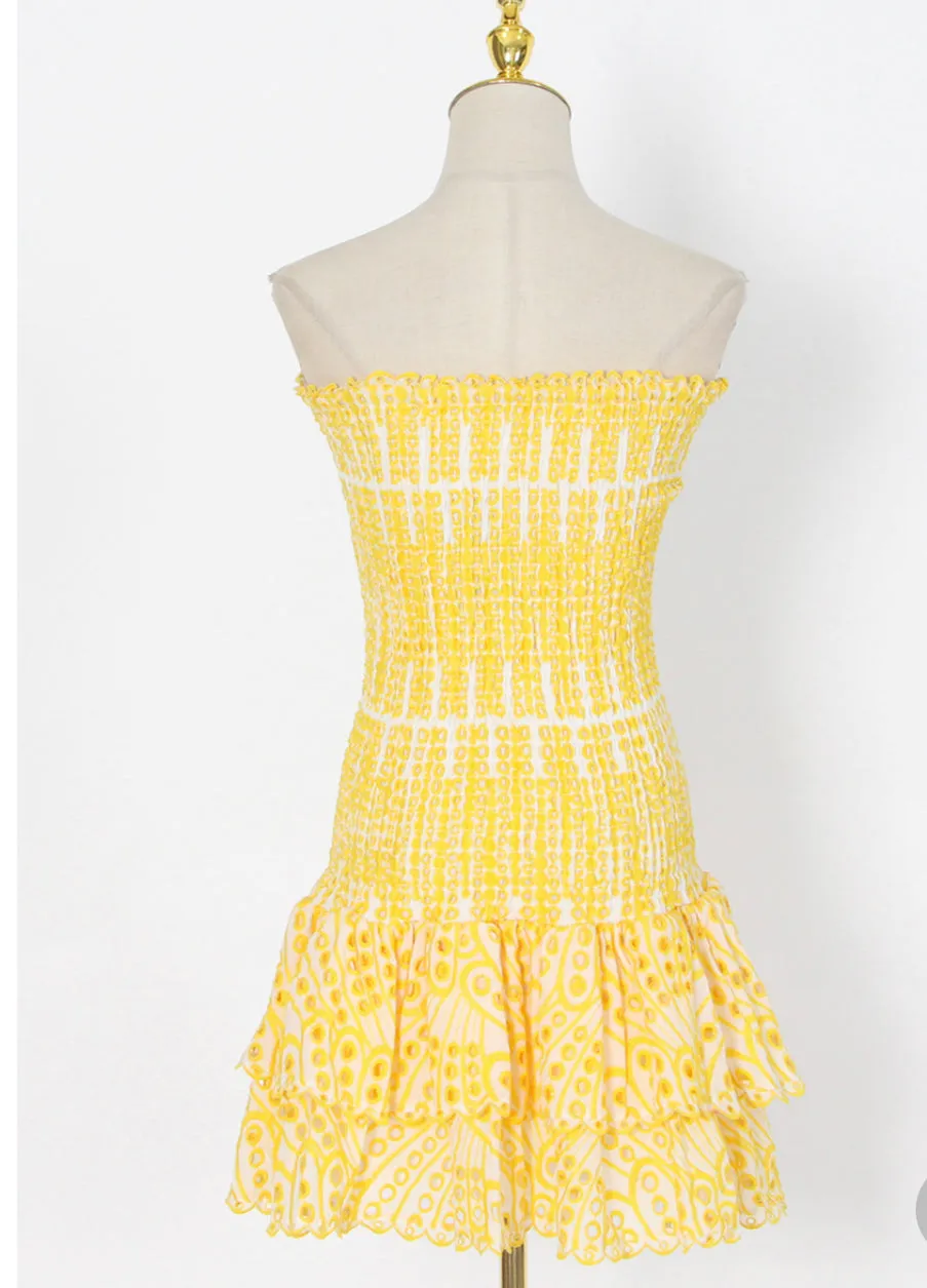 Resort Cruz Mini Yellow Eyelet