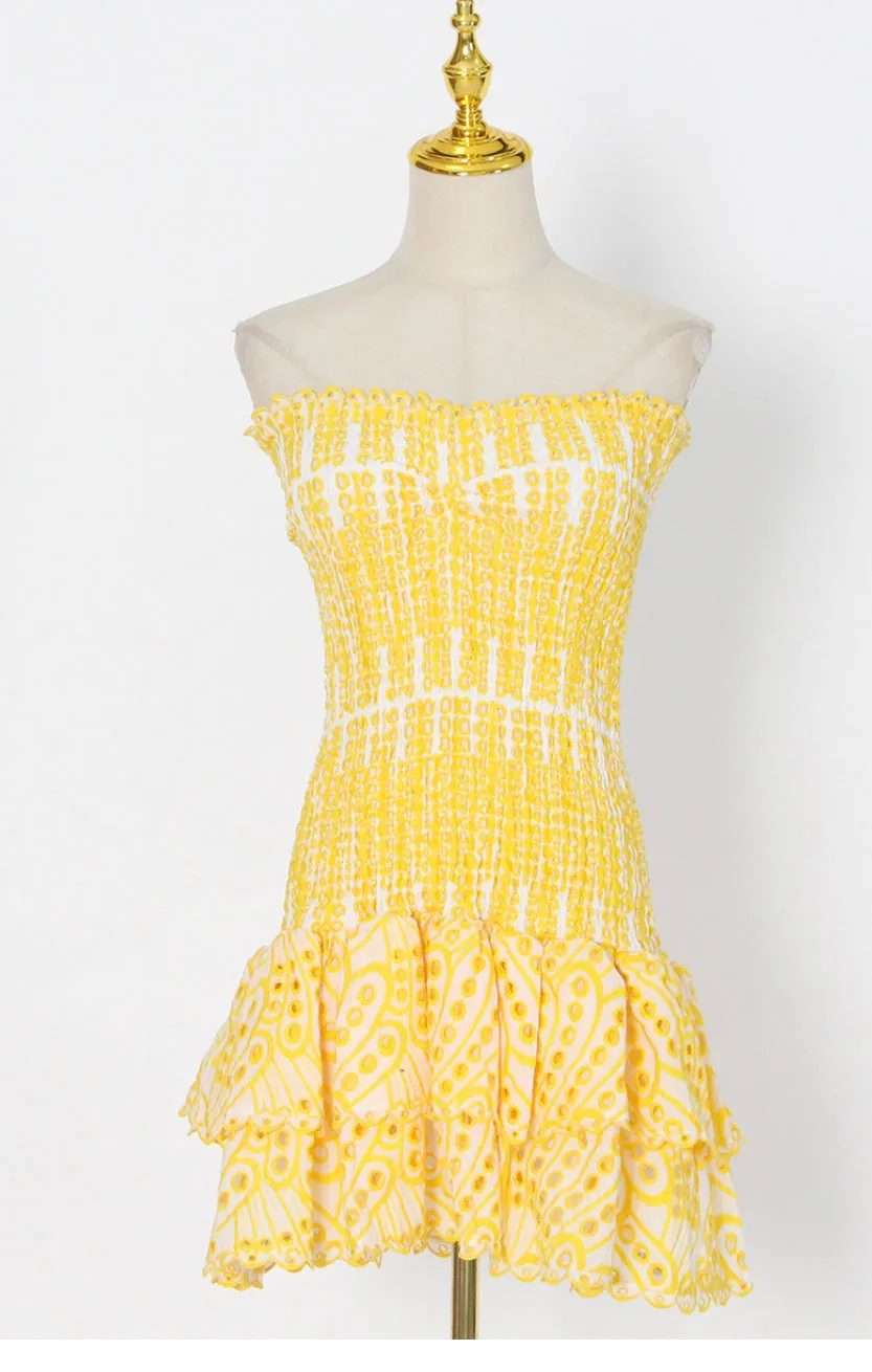 Resort Cruz Mini Yellow Eyelet