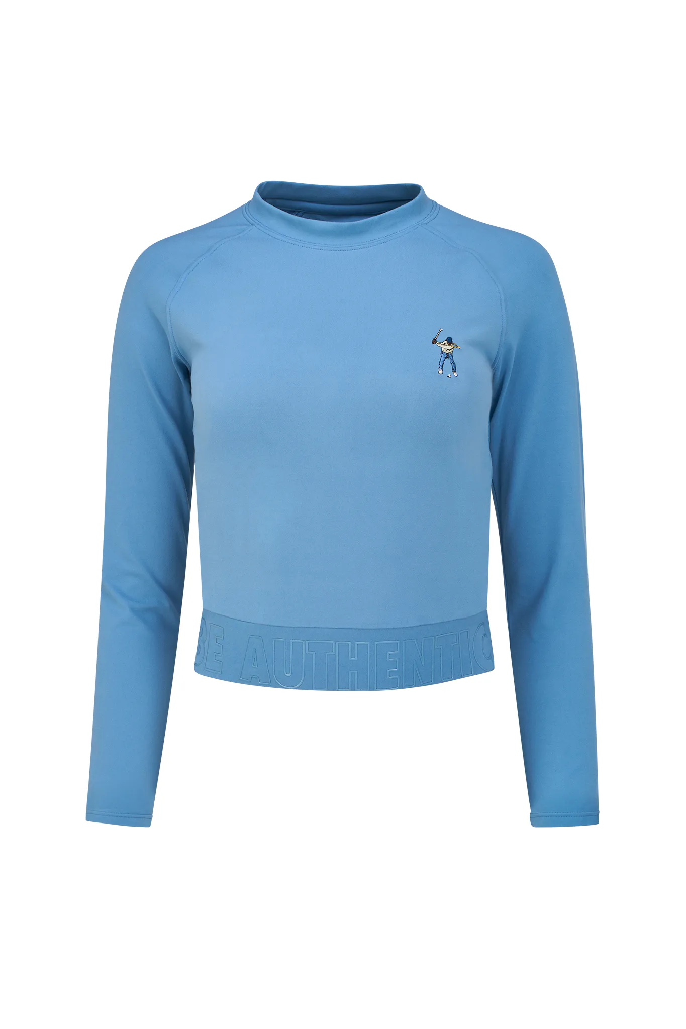 Riviera Women's L/S Banded Cropped Tee