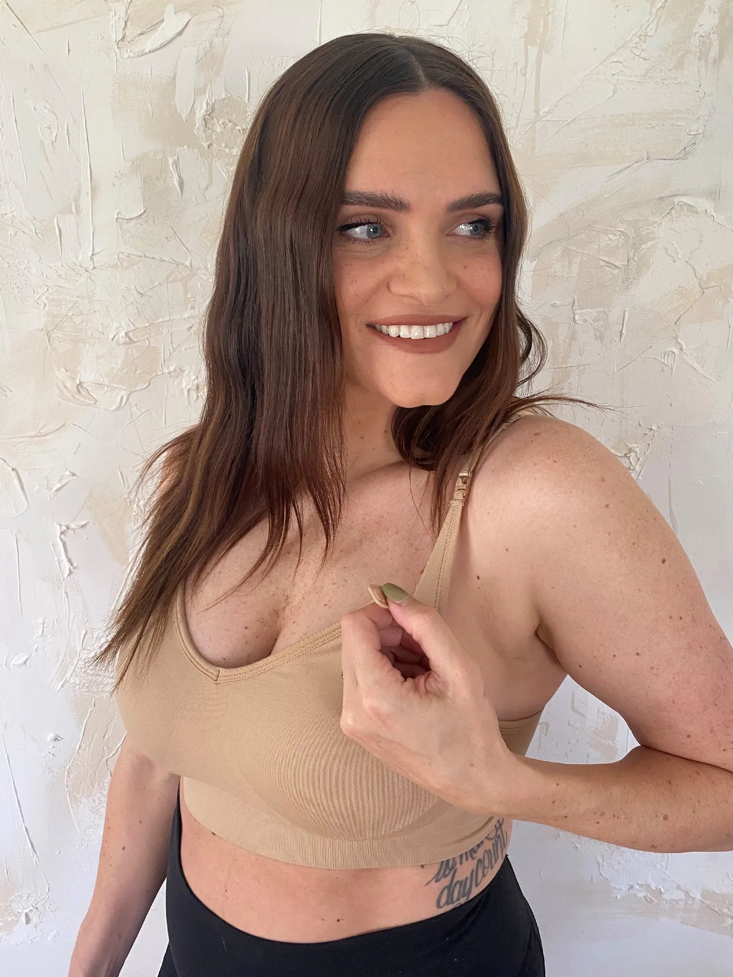 The Alyssa - Seamless Wirefree Nursing Bra