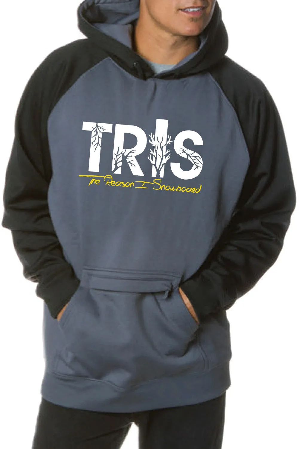 The Jib Hoodie - White/Sun Yellow