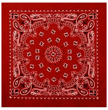 Trainmen Paisley Bandana – Extra-Large 27” X 27"