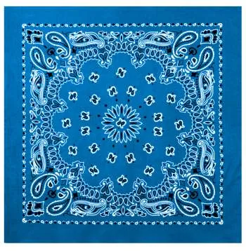 Trainmen Paisley Bandana – Extra-Large 27” X 27"