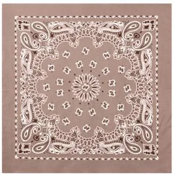 Trainmen Paisley Bandana – Extra-Large 27” X 27"