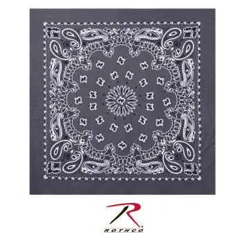 Trainmen Paisley Bandana – Extra-Large 27” X 27"