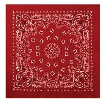 Trainmen Paisley Bandana – Extra-Large 27” X 27"