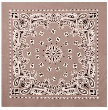 Trainmen Paisley Bandana – Extra-Large 27” X 27"
