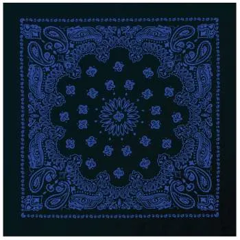 Trainmen Paisley Bandana – Extra-Large 27” X 27"