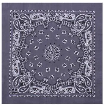 Trainmen Paisley Bandana – Extra-Large 27” X 27"