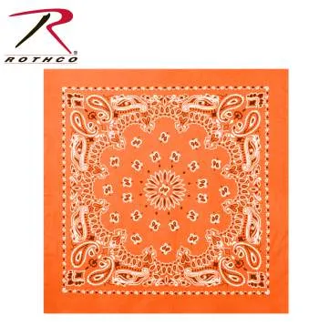Trainmen Paisley Bandana – Extra-Large 27” X 27"