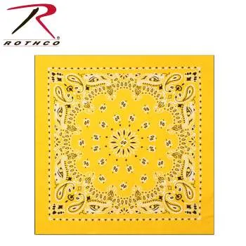 Trainmen Paisley Bandana – Extra-Large 27” X 27"