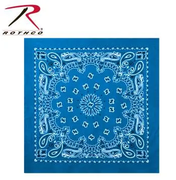 Trainmen Paisley Bandana – Extra-Large 27” X 27"