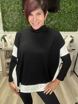 Two Tone Poncho