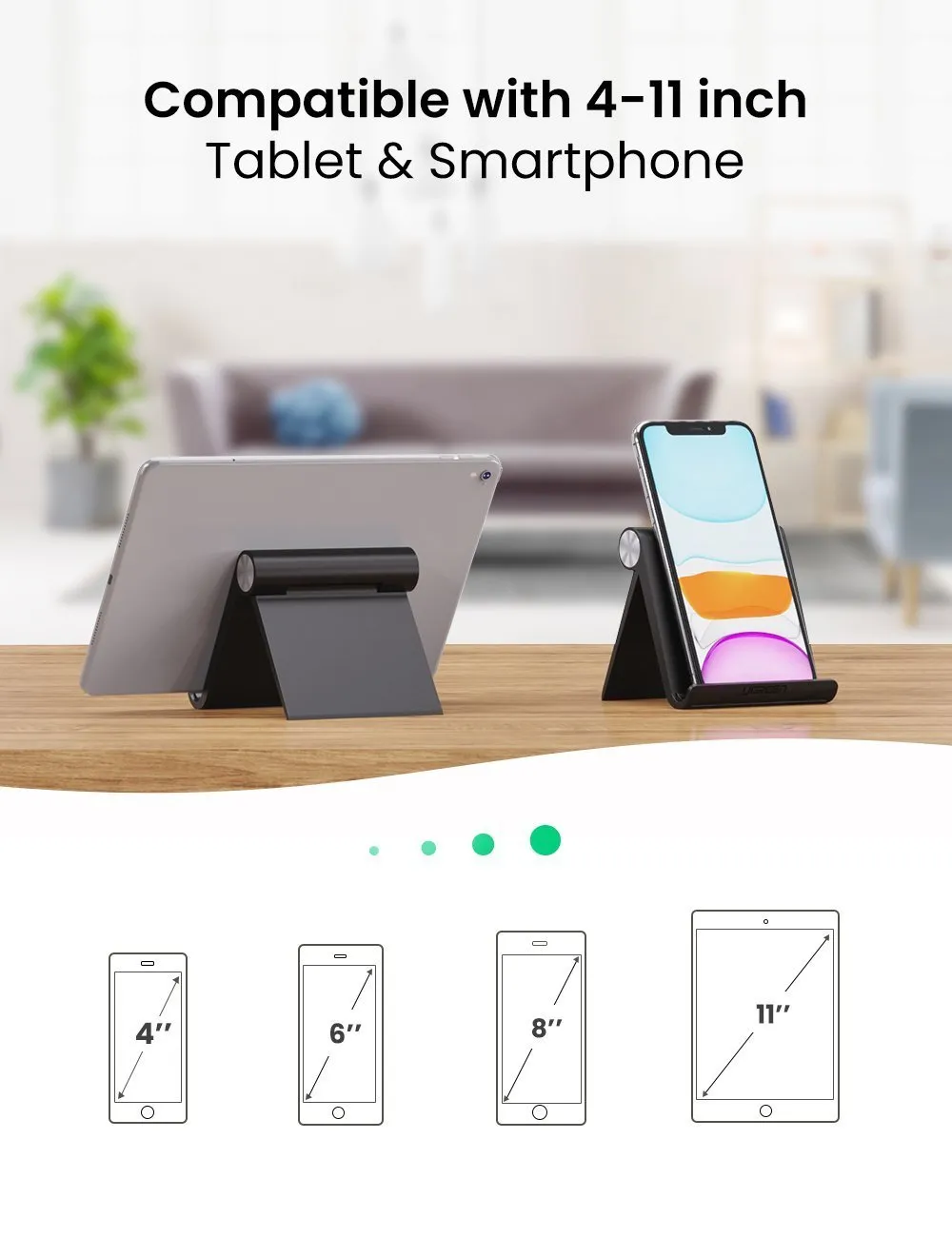 UGREEN Multi Angle Desk Tablet Stand