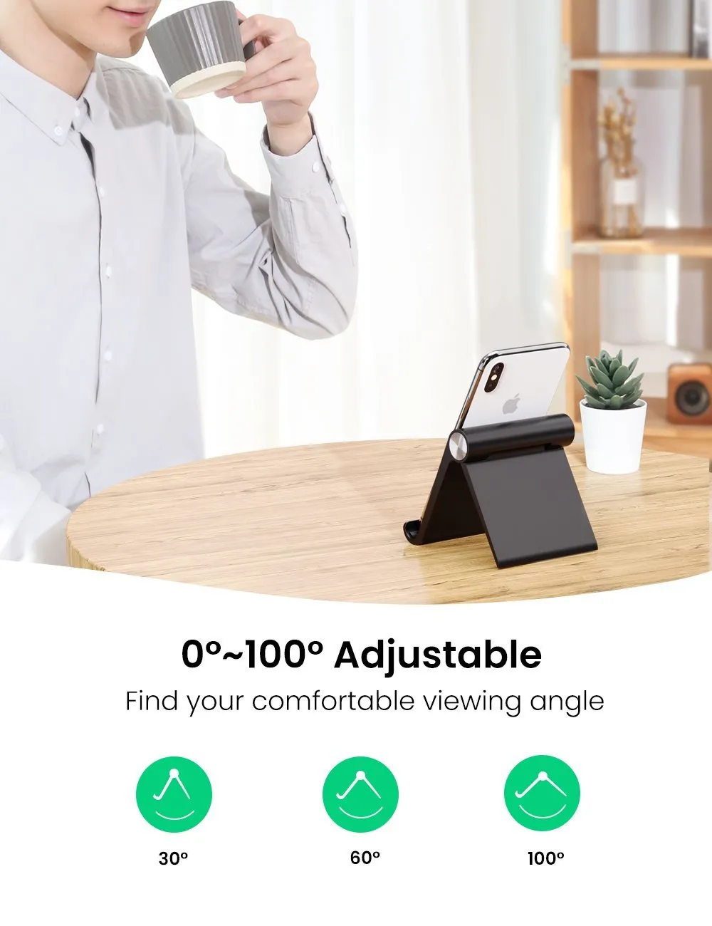 UGREEN Multi Angle Desk Tablet Stand