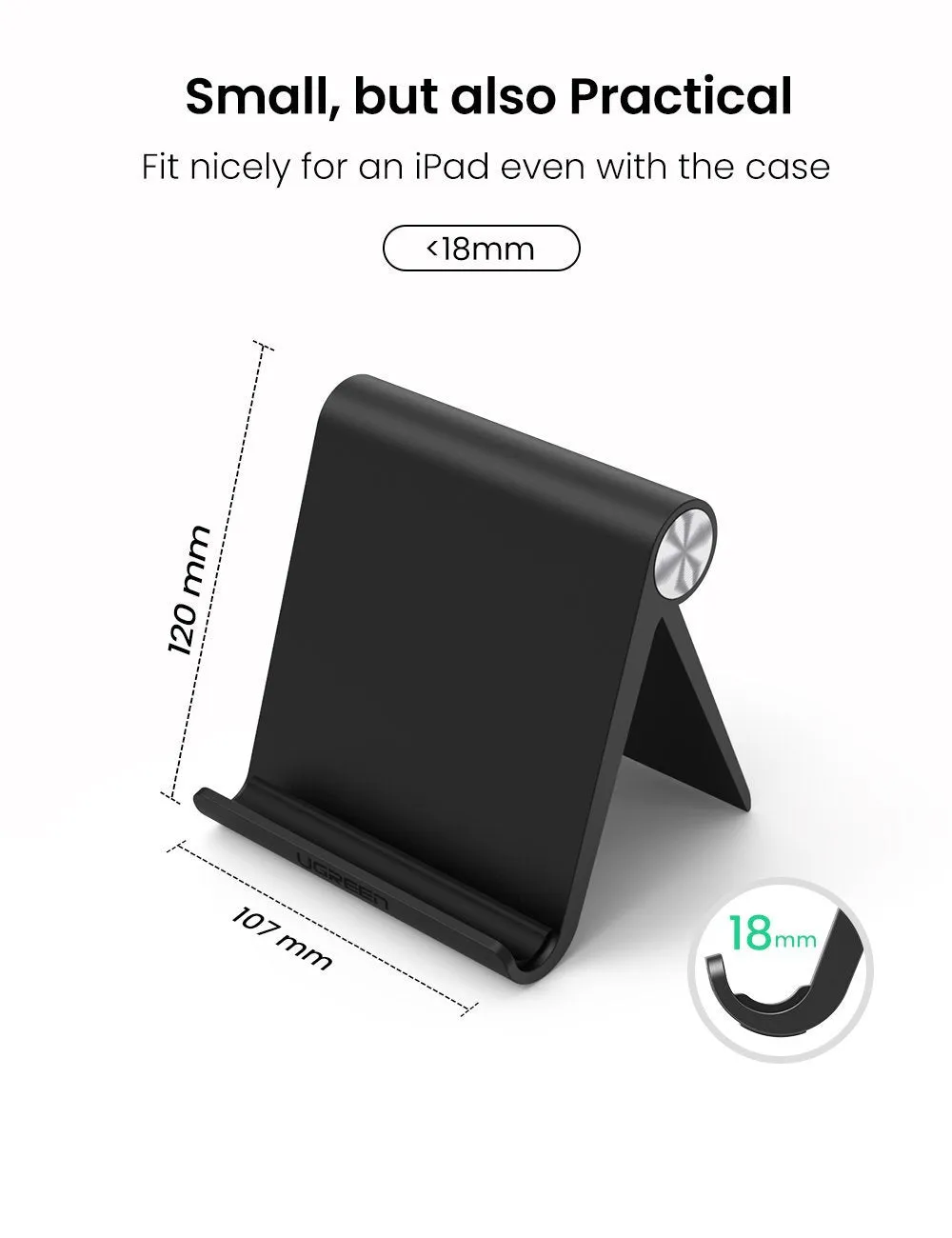 UGREEN Multi Angle Desk Tablet Stand