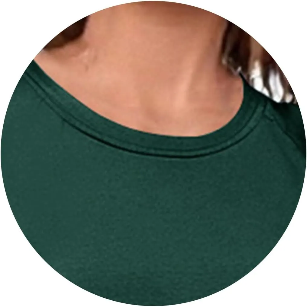 Women Summer Casual Dress Crew Neck Sleeveless Loose Split Long Maxi Beach Dress Travel Vacation Sundress with Pockets
