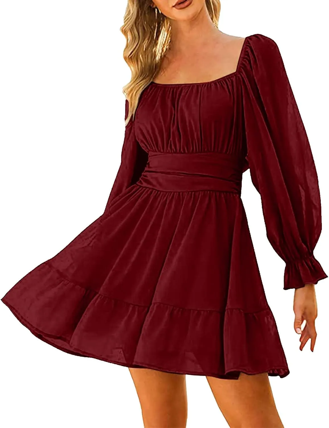Women's Casual Sleeveless Maxi Dress 2025 Summer Tank Dress Scoop Neck Loose Beach Sundress