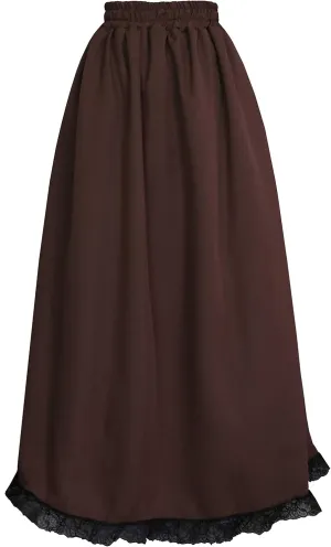 Women's Elegant Pleated Formal Occasion Party Full Long Skirt