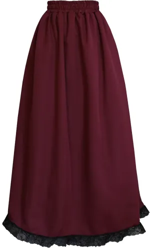 Women's Elegant Pleated Formal Occasion Party Full Long Skirt